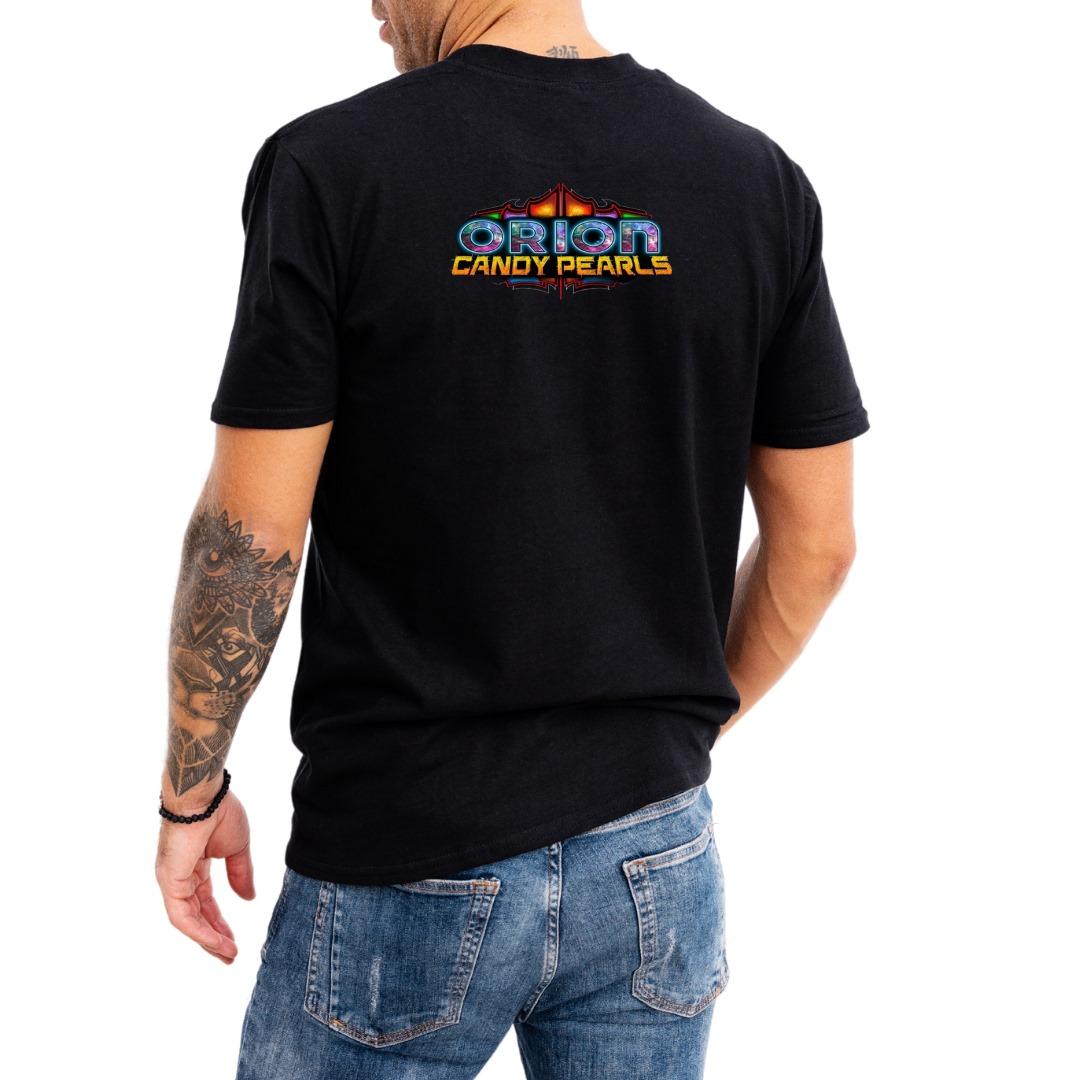 Orion Logo T-Shirt - Candy Logo on Back - Image 2